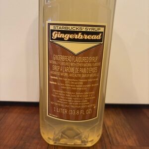 Starbucks- Gingerbread Seasonal 1 liter New